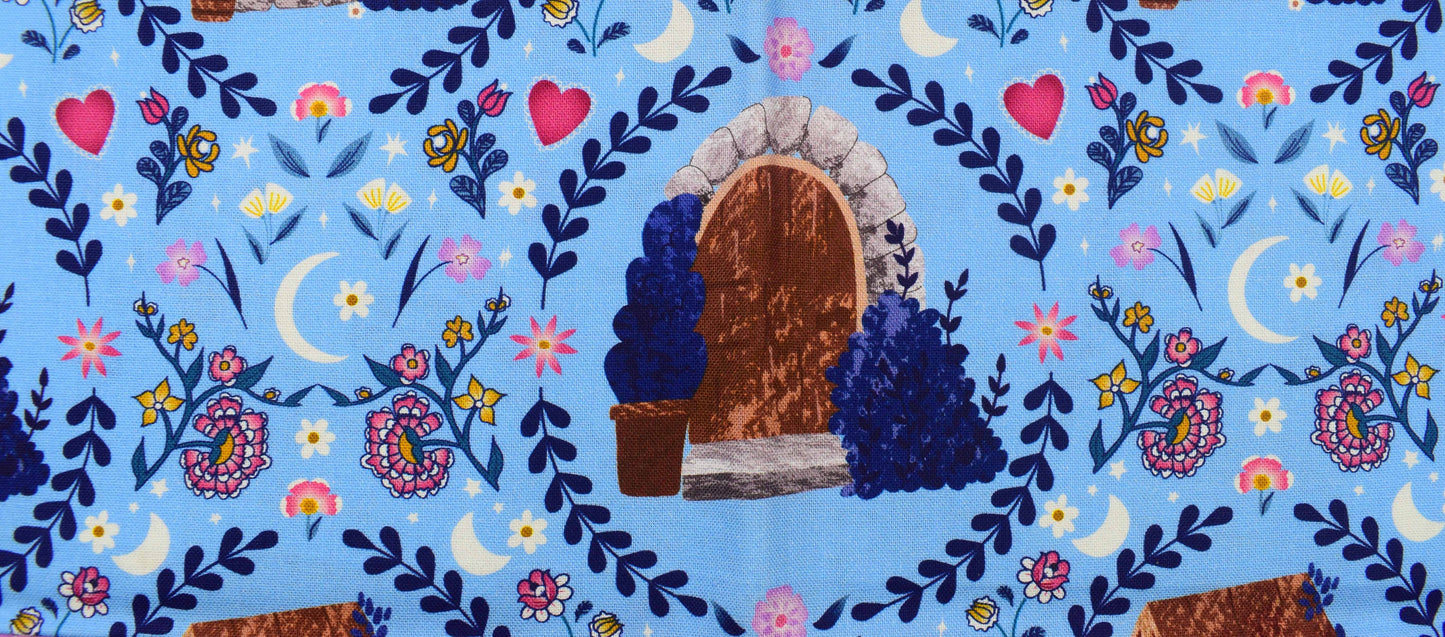 Enchanted Cottage by Kimberley Hind, fat Quarter Bundle, Cotton Quilting Fabric