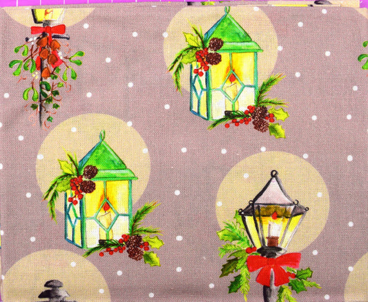 Ice Skating Fat Quarter Bundle, Quilting Fabric, Cotton Christmas Fabric, - The Quilt Sanctuary