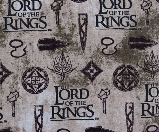 Lord of the Rings fat Quarter Bundle, cotton quilting fabric The Quilt Sanctuary