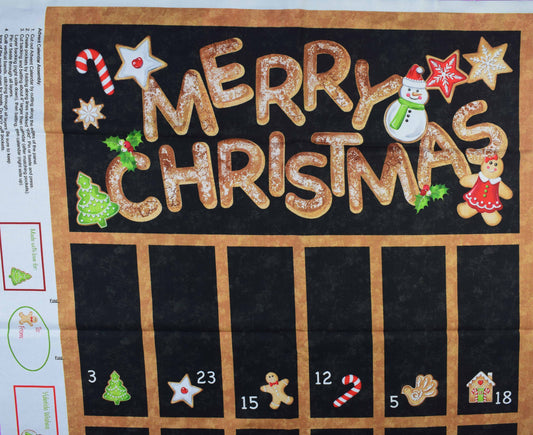 Fabric advent calendar, christmas countdown, reusable advent calendar - The Quilt Sanctuary
