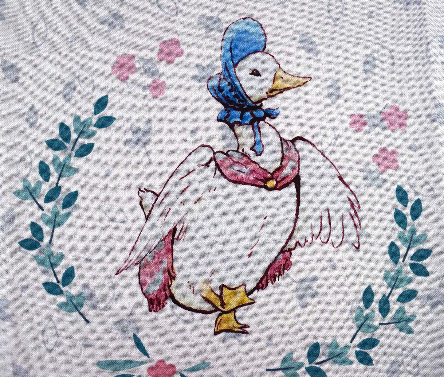 Peter Rabbit fabric panel, Beatrix Potter, Quilting fabric