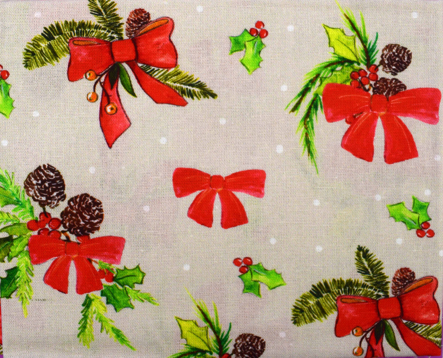 Ice Skating Fat Quarter Bundle, Quilting Fabric, Cotton Christmas Fabric,
