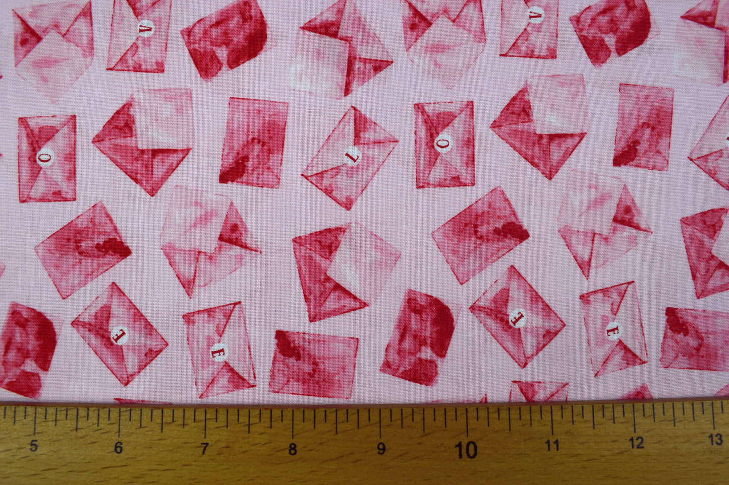 Love Letters Fabric, Valentine day, Quilting fabric, cotton fabric - Price by the Half Metre - The Quilt Sanctuary