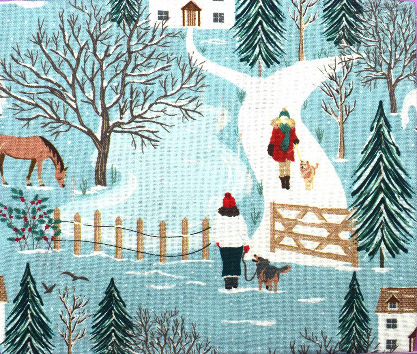 Christmas in the country Fat Quarter Bundle, cotton quilting fabric