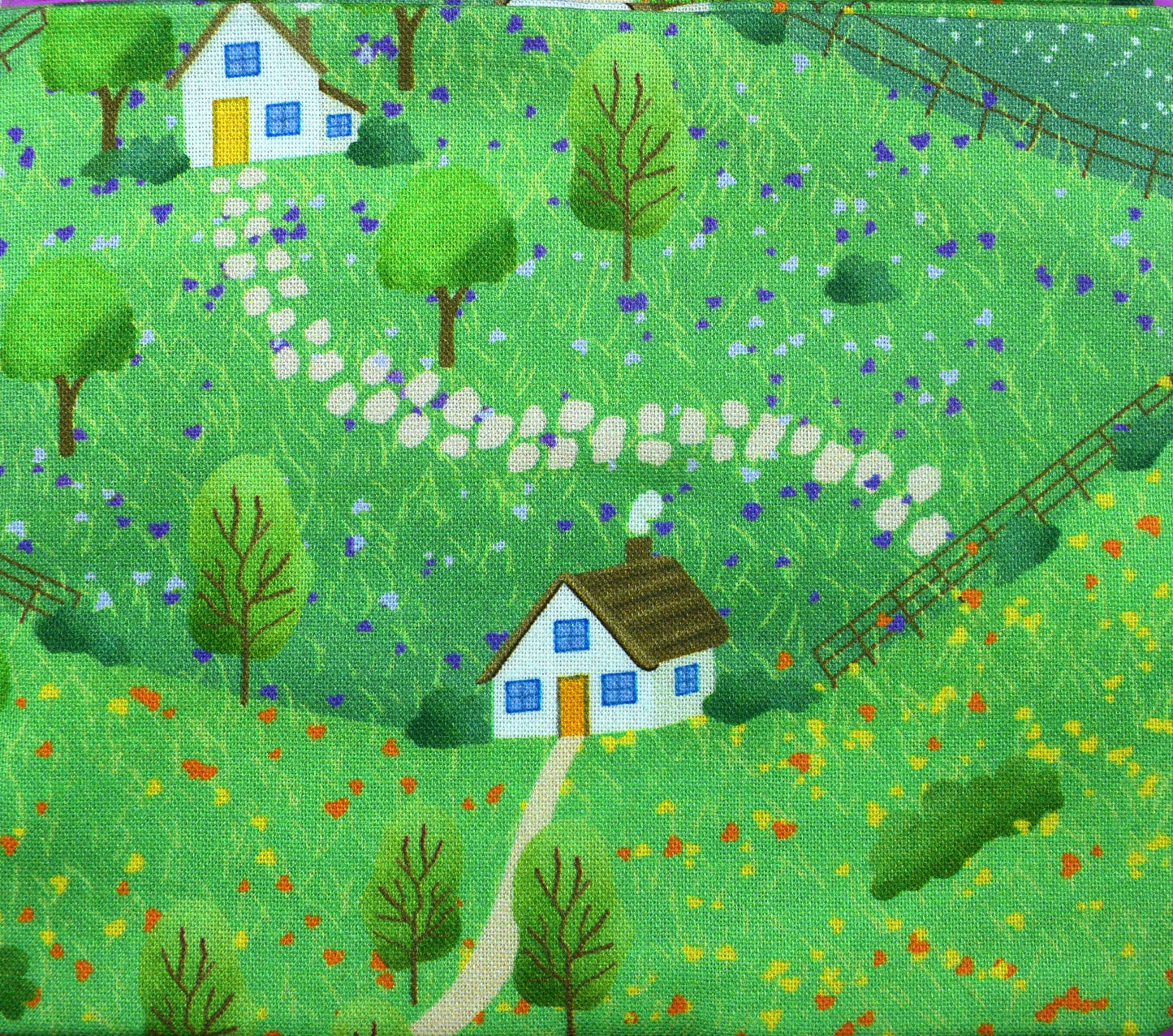 Country Cottage fat Quarter Bundle, quilting fabric by Alexandra Holt - The Quilt Sanctuary