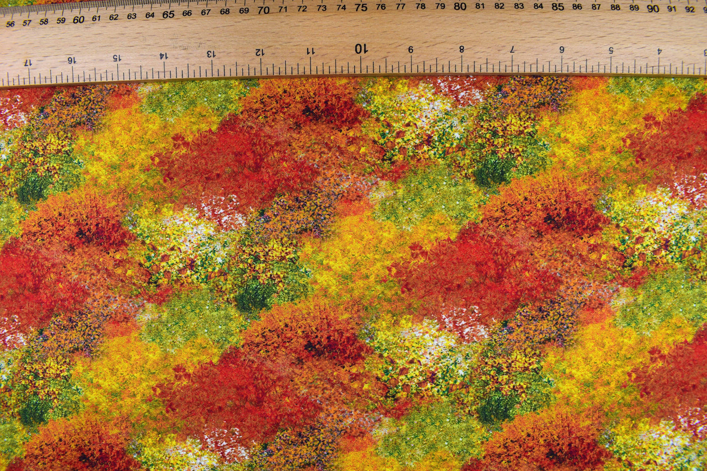 Autumn trees fabric, Quilting fabric, cotton fabric, Autumn Steam - Price by the Half Metre - The Quilt Sanctuary