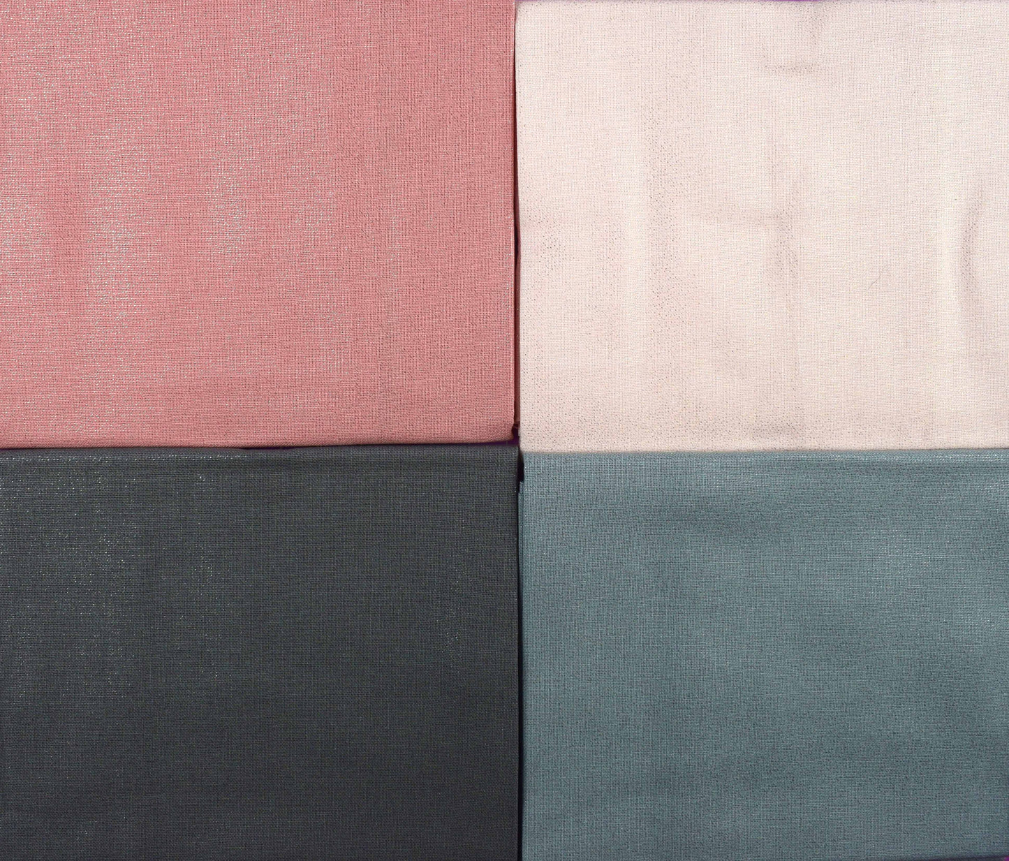 Blush Dot foil blender fat Quarter Bundle, cotton quilting fabric - The Quilt Sanctuary