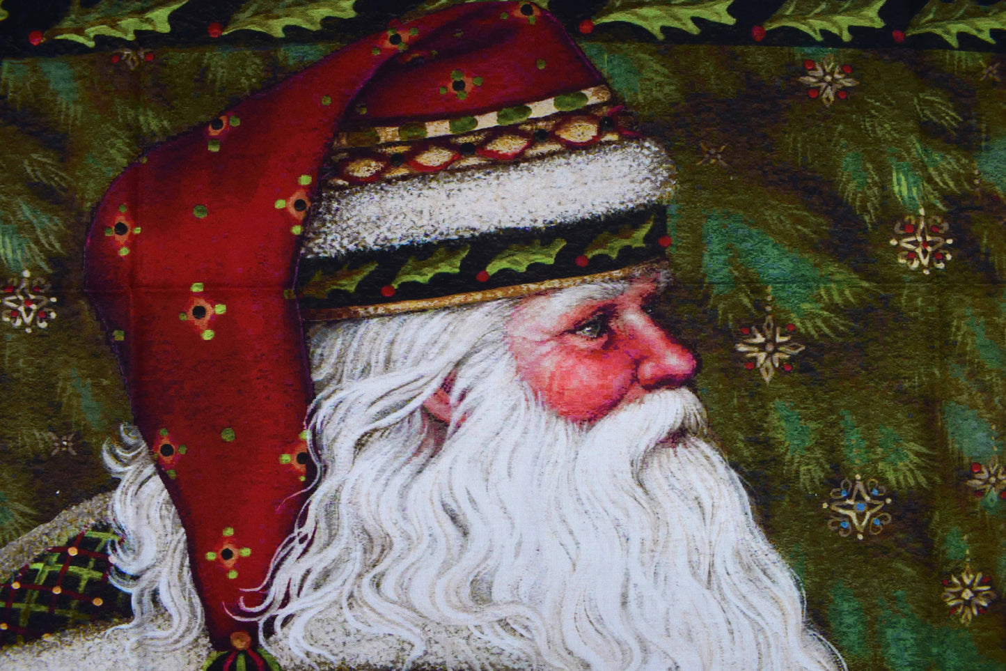 Santa with Noah’s Ark Christmas Quilting Panel