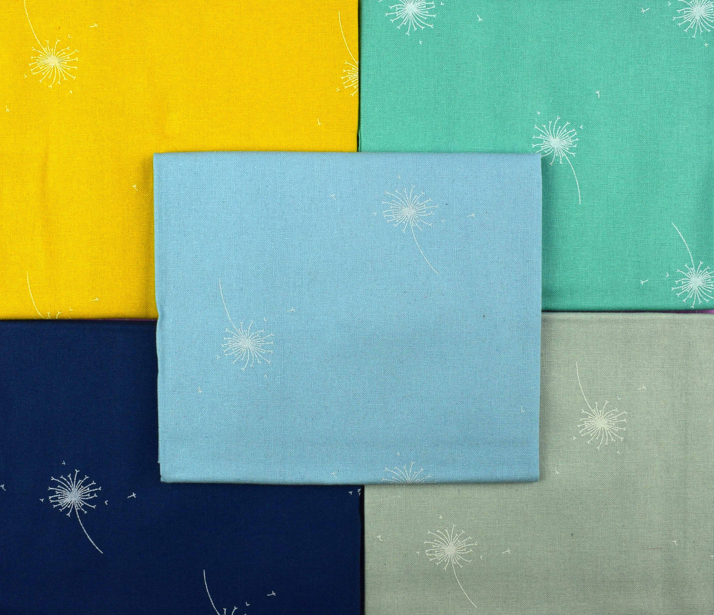 Multicoloured blender fat Quarter Bundle, cotton quilting fabric The Quilt Sanctuary