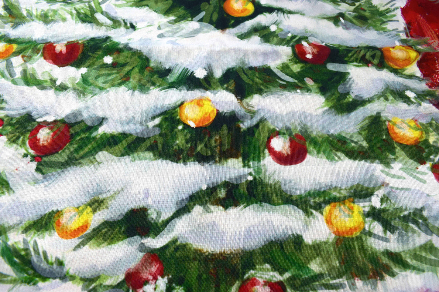 Santa clause fabric panel, cotton Quilting panel