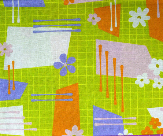 Modern Geometric fat Quarter Bundle, Retro Sunshine - The Quilt Sanctuary