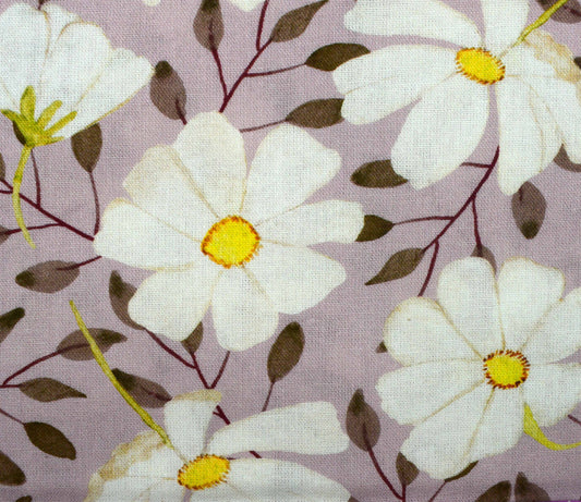 Water colour Blooms fat Quarter Bundle, pastel cotton fabric, Wildflower prints - The Quilt Sanctuary