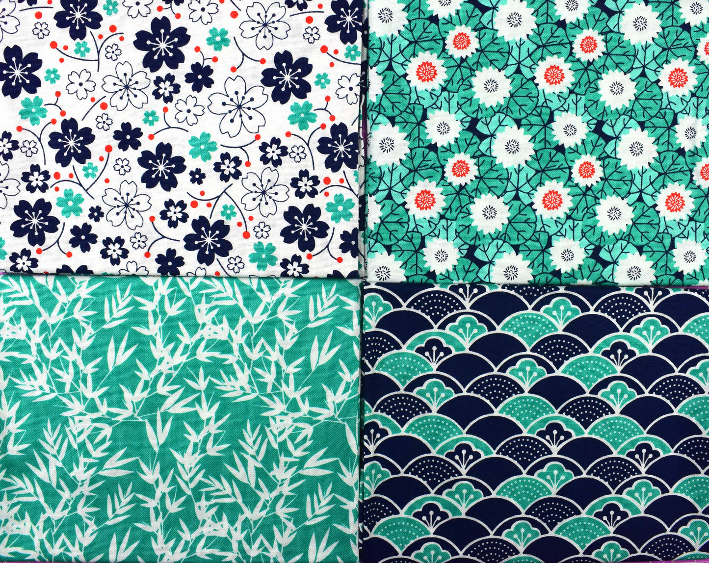 Japanese fat Quarter Bundle, Kyoto by Stuart Hillard, Quilting Fabric - The Quilt Sanctuary