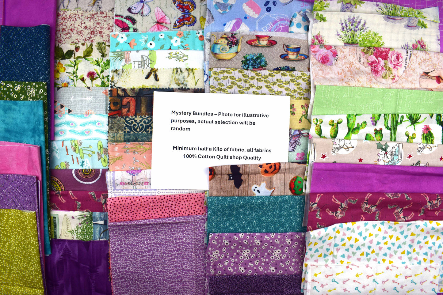 Scrap Bag of Quilting Fabric, 100% Cotton Quilting Fabric - The Quilt Sanctuary