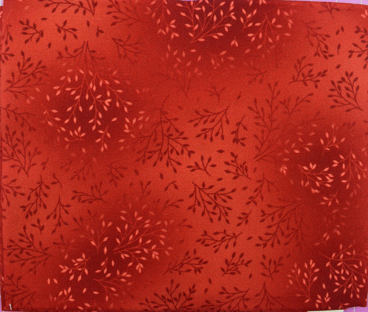 Red Purple Pink Floral Fat Quarter Bundle, Quilting Cotton Fabric Set