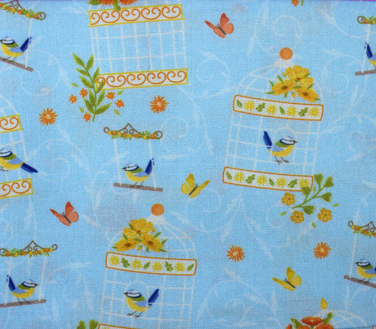 Wildflower Meadow fat Quarter Bundle, quilting fabric by Alexandra Holt - The Quilt Sanctuary