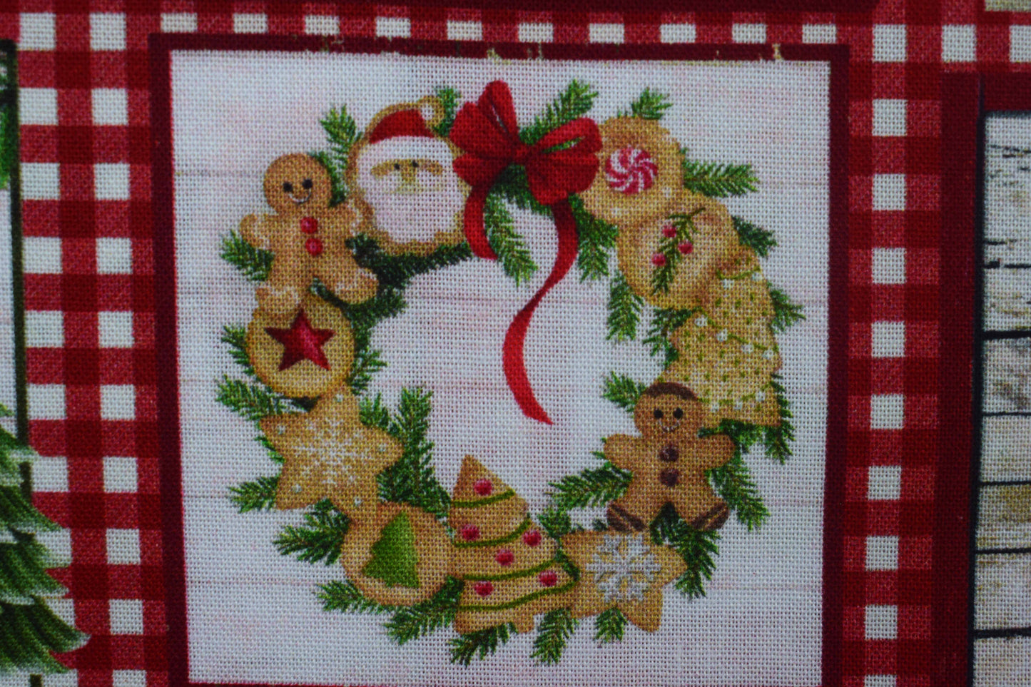 Gingerbread Holiday Cotton Fabric - Price by the Half Metre