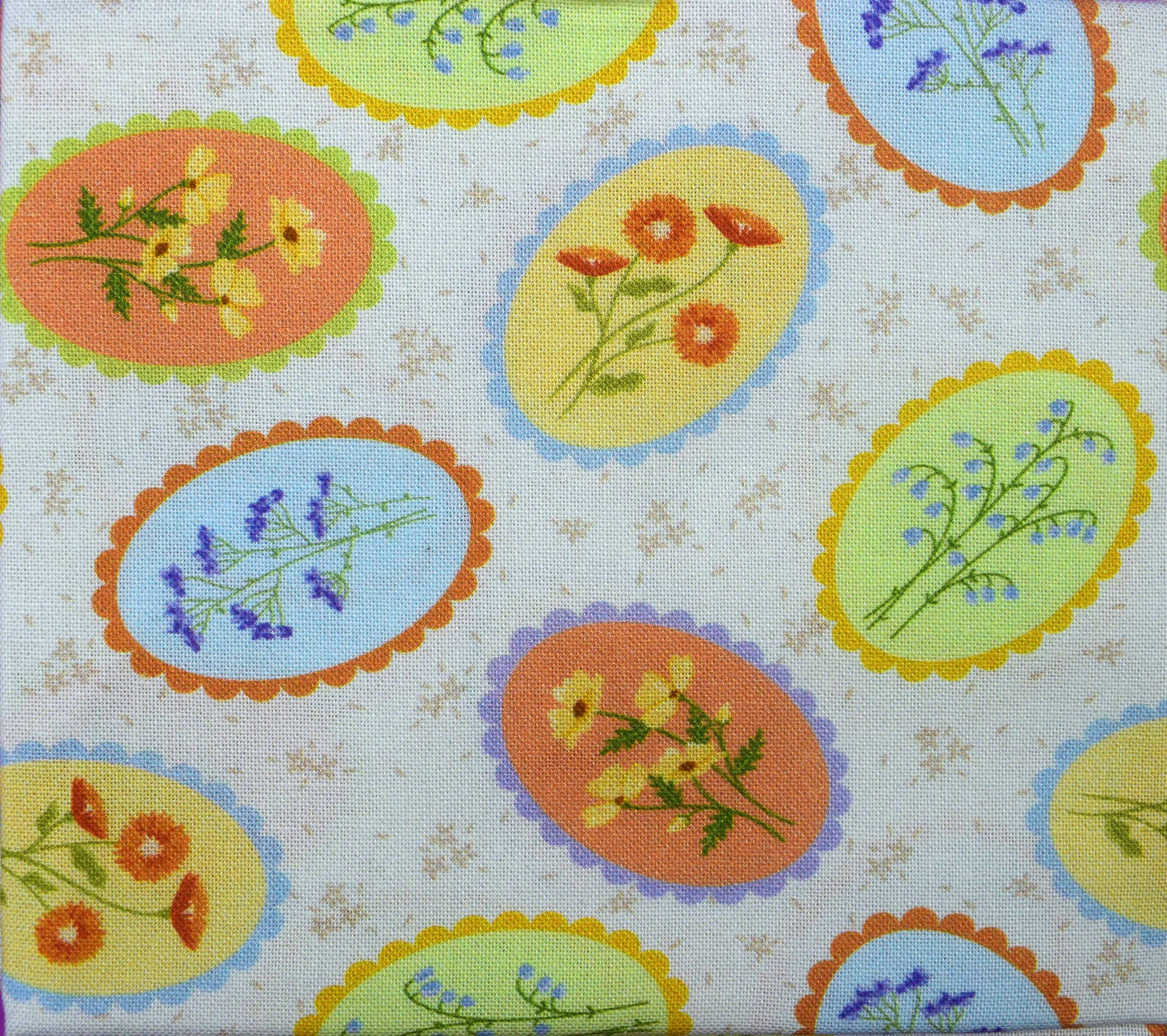 Wildflower Meadow fat Quarter Bundle, quilting fabric by Alexandra Holt - The Quilt Sanctuary