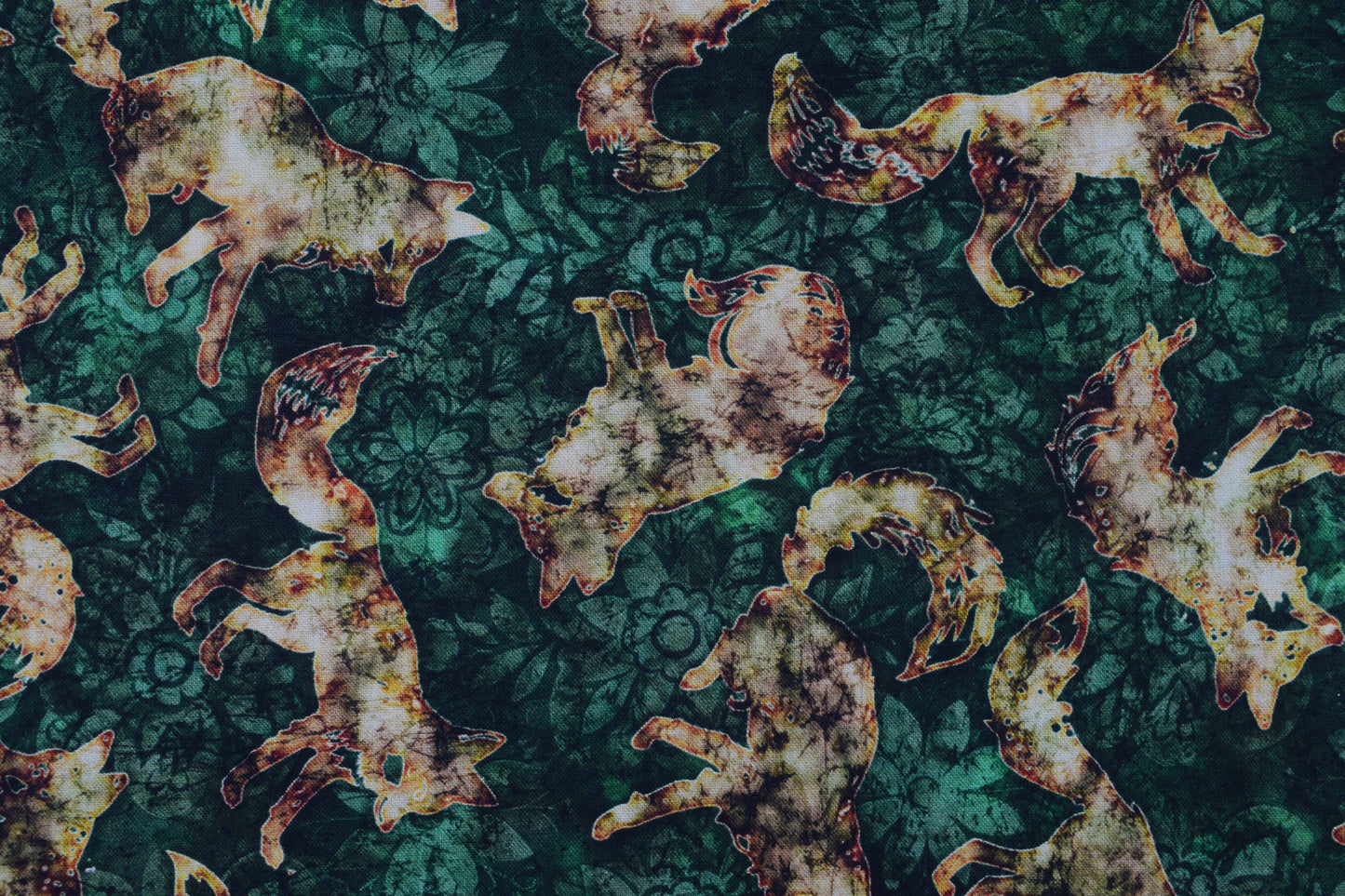 Wild Wood fox fabric, Quilting fabric, cotton fabric - Price by the Half Metre