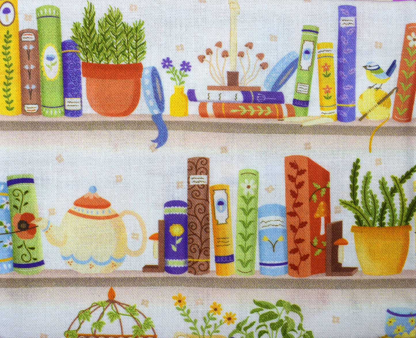 Wildflower Meadow fat Quarter Bundle, quilting fabric by Alexandra Holt - The Quilt Sanctuary
