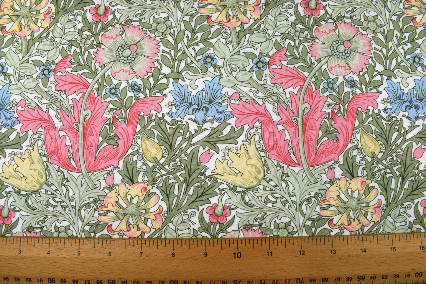 William Morris Compton, Simply Nature, organic Quilting fabric, cotton fabric - Price by the Half Metre