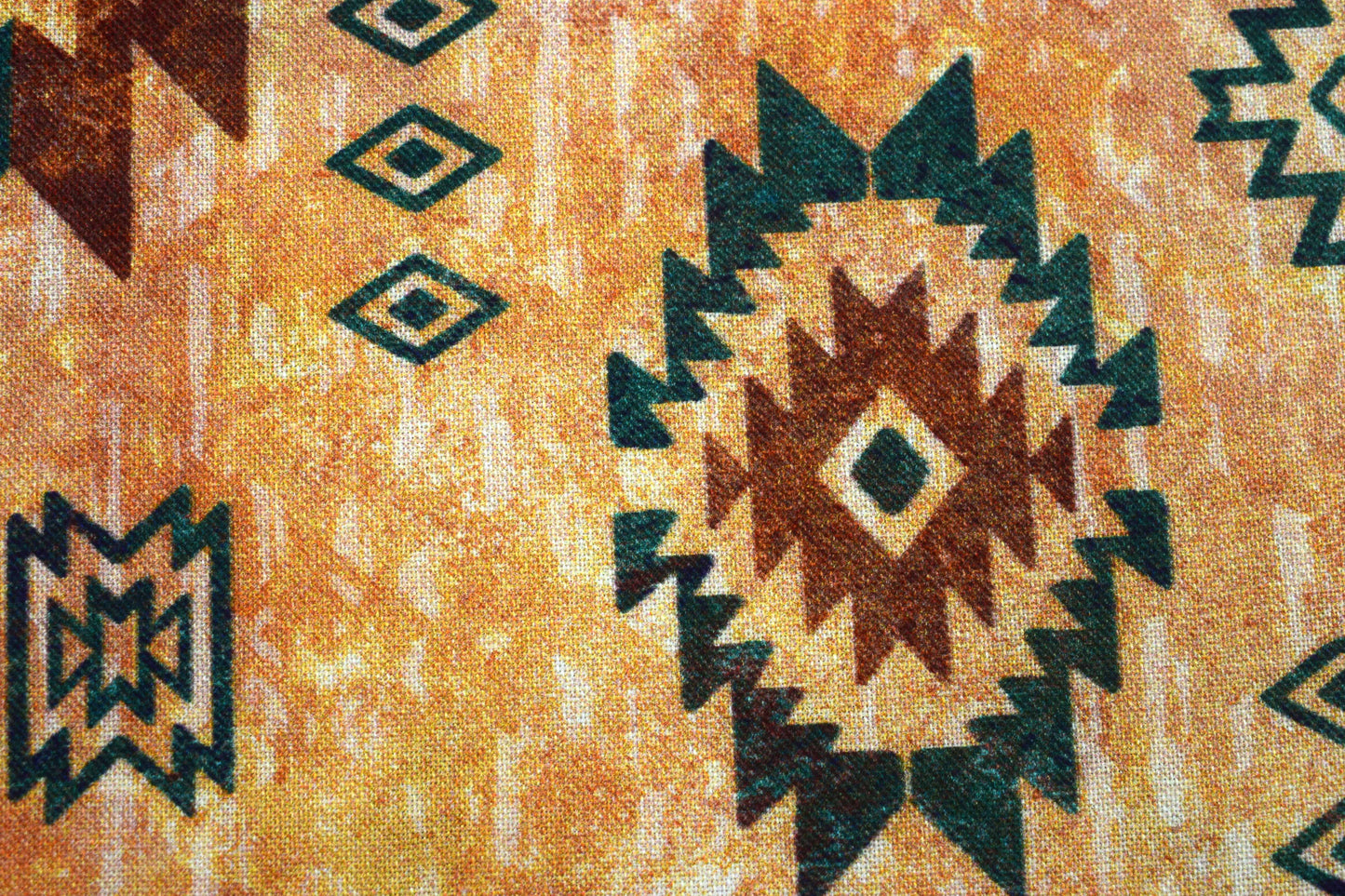 Navajo Motif Fabric, Sedona Spirit Quilt Cotton - Price by Half Metre