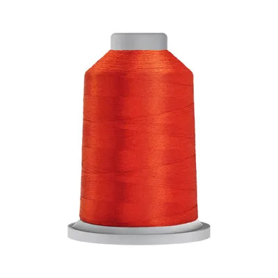 Firestorm Red thread, glide no 40, Tex 27, sewing thread, 1000m cone, polyester thread - The Quilt Sanctuary