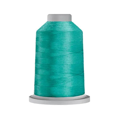 Robin Egg Blue thread, Glide no 40, Tex 27, sewing thread, 5000m cone, polyester thread - The Quilt Sanctuary