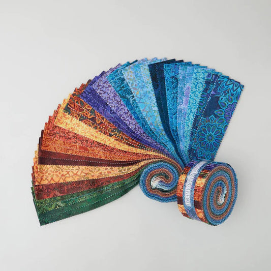 Stonehenge Marrakech jelly roll, Linda Ludovico The Quilt Sanctuary