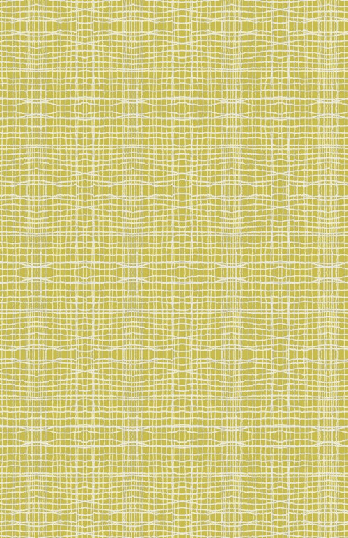 Mustard Fabric, checked Quilting fabric, Jane Makower fabric - Stitch check, Price by the Half Metre The Quilt Sanctuary