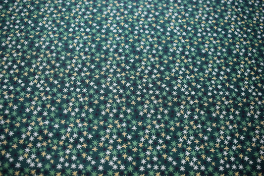 Star fabric, stars Quilting fabric, cotton fabric, twinkle fabric, indigo fabrics, green fabric, fabric by the metre, yellow fabric The Quilt Sanctuary