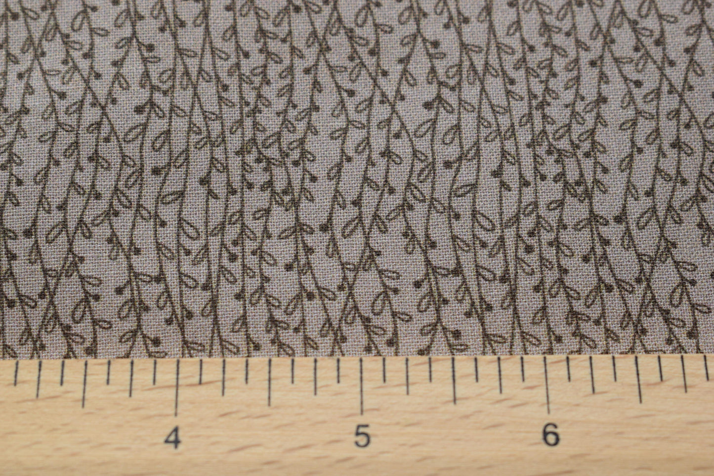 brown fabric, vine pattern Quilting fabric, cotton fabric, indigo fabrics, Price by the Half Metre The Quilt Sanctuary