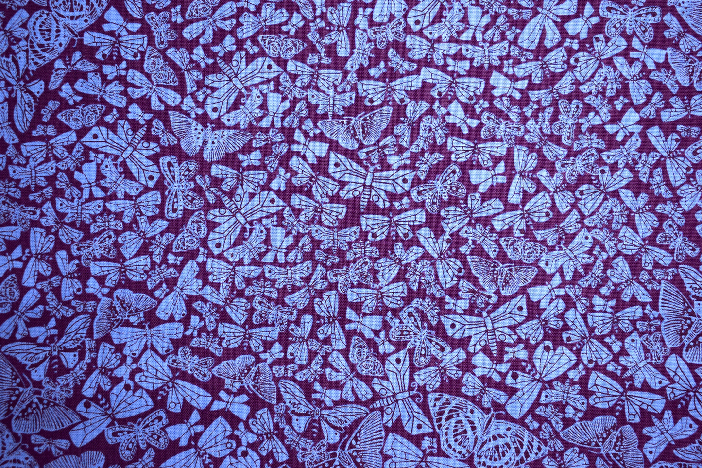 butterfly fabric, makower fabric, cotton fabric, quilting fabric, Price by the Half Metre The Quilt Sanctuary