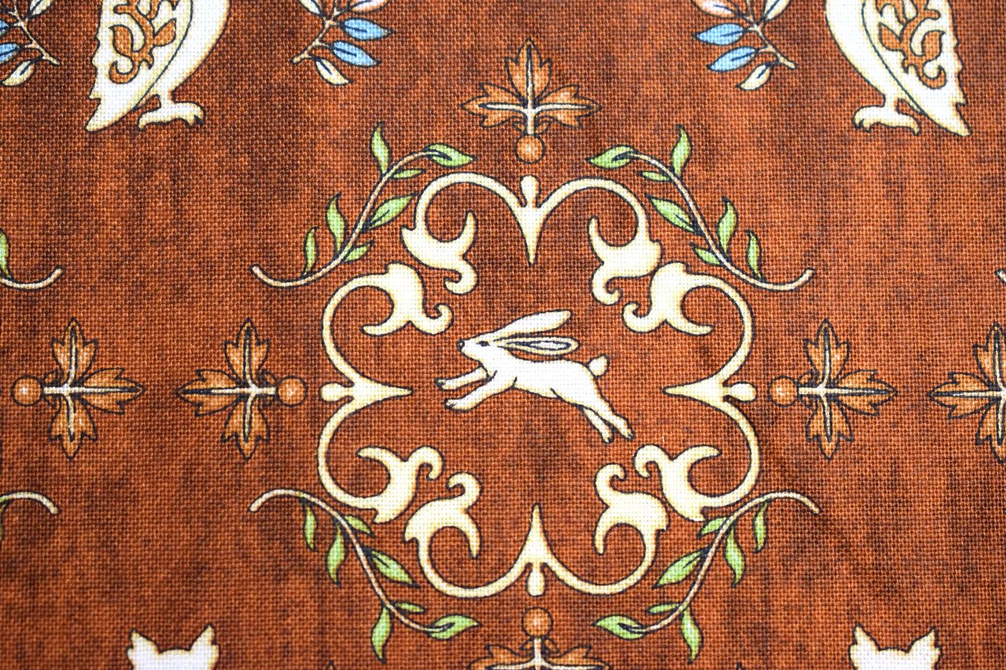 Rabbit fabric, owl fabric, bunny fabric, Quilting fabric, cotton fabric, quilting treasures, Price by the Half Metre The Quilt Sanctuary