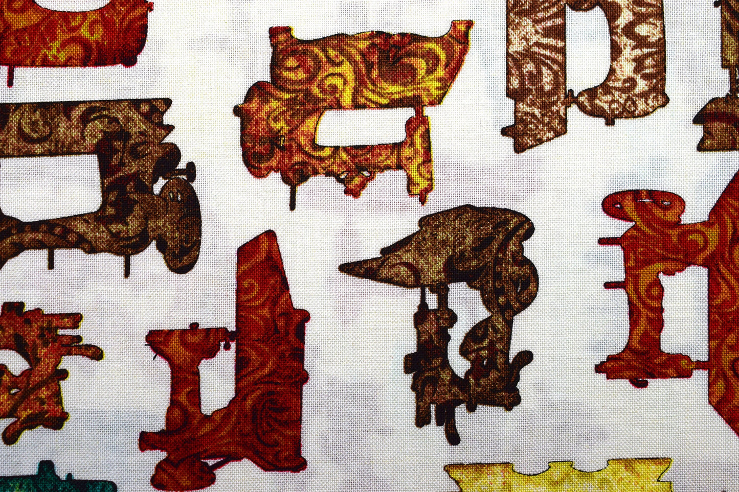 vintage sewing machine fabric , cotton fabric, quilting fabric, quilt fabric, dan morris, quilting treasures Price by the Half Metre The Quilt Sanctuary