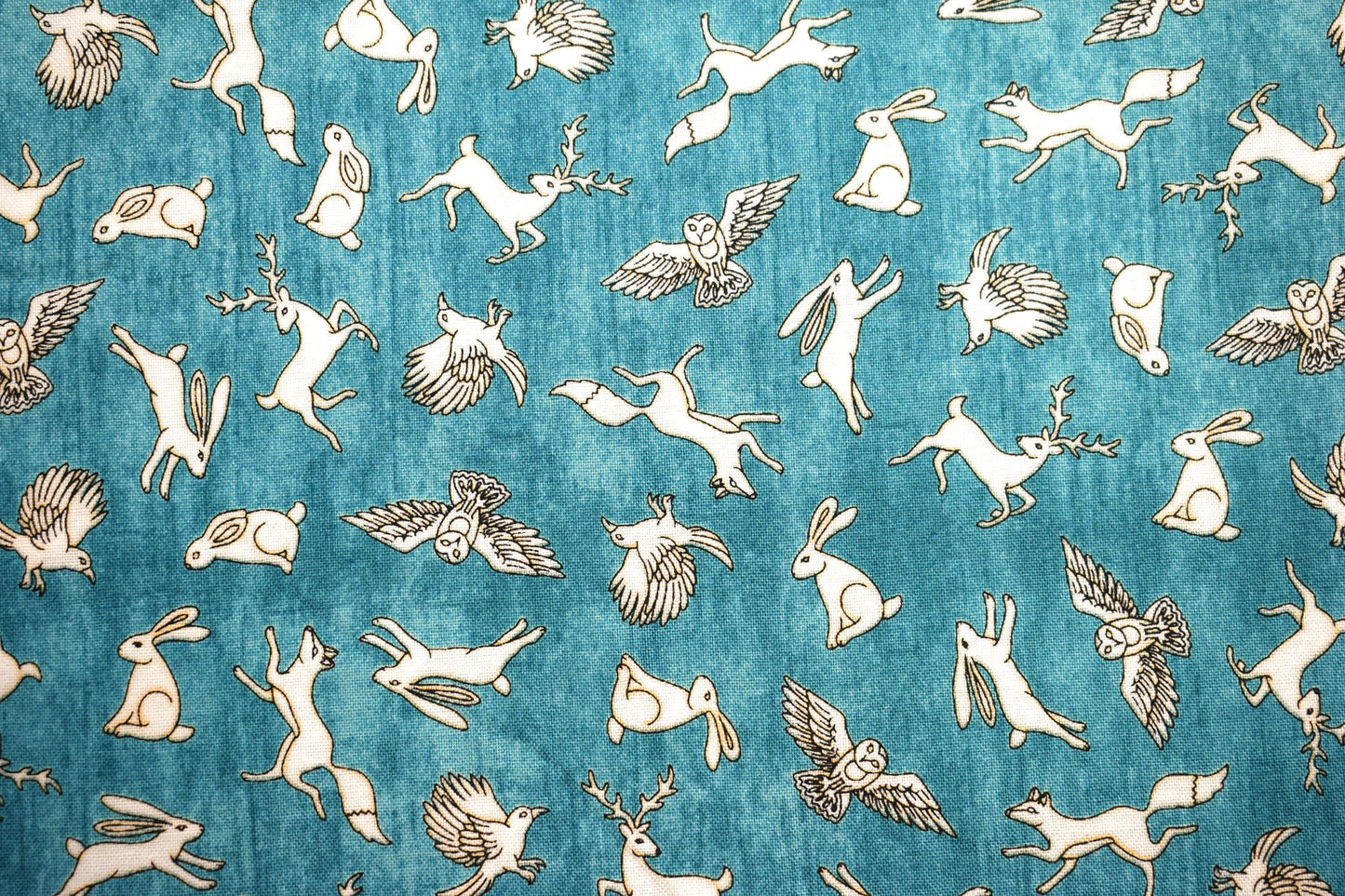 woodland creature fabric collection, Quilting fabric bundle, cotton fabric, quilting fabric The Quilt Sanctuary