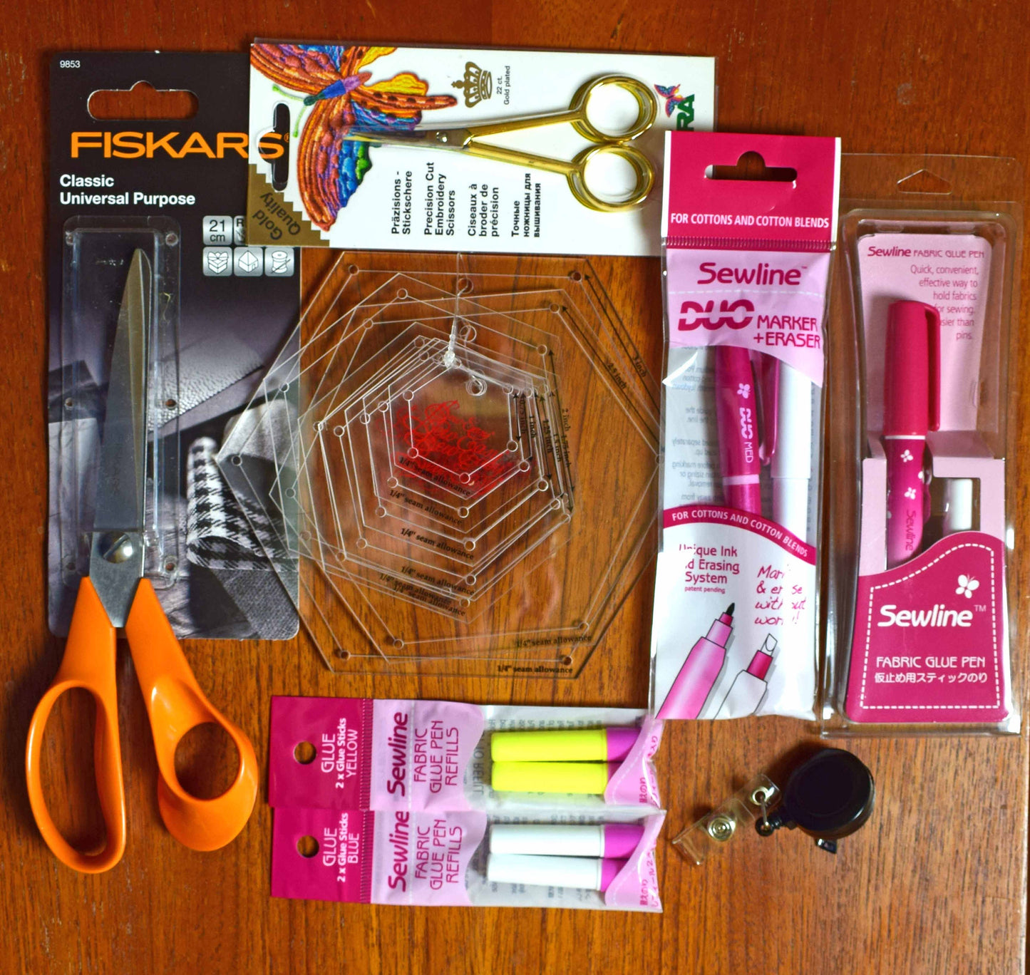 English Paper Piecing Starter kit, crafting starter pack, The Quilt Sanctuary