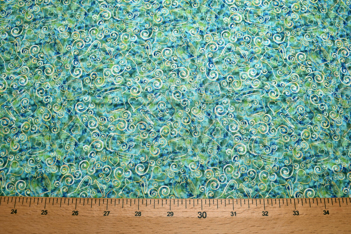 coffee pot outlines fabric, Quilting fabric, cotton fabric, quilting treasures, cafe all day - Price by the Half Metre The Quilt Sanctuary