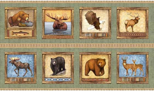 American wilderness bundle, Quilting fabric bundle, cotton fabric, Timberland Trails The Quilt Sanctuary