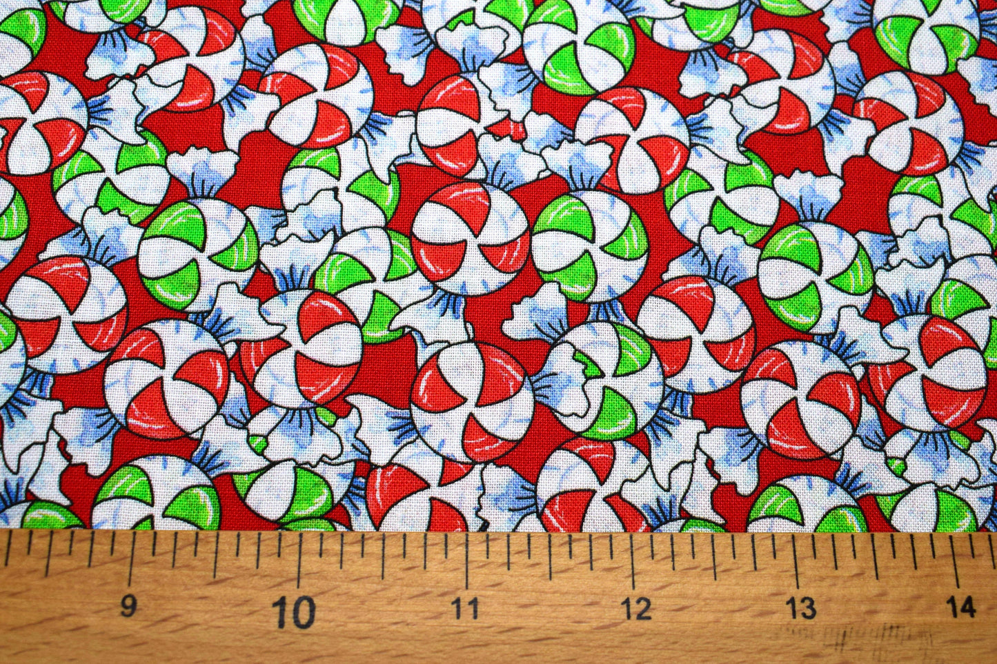 Christmas Candy fabric, Reindeer Antics, Christmas Quilting fabric, price by the half metre The Quilt Sanctuary