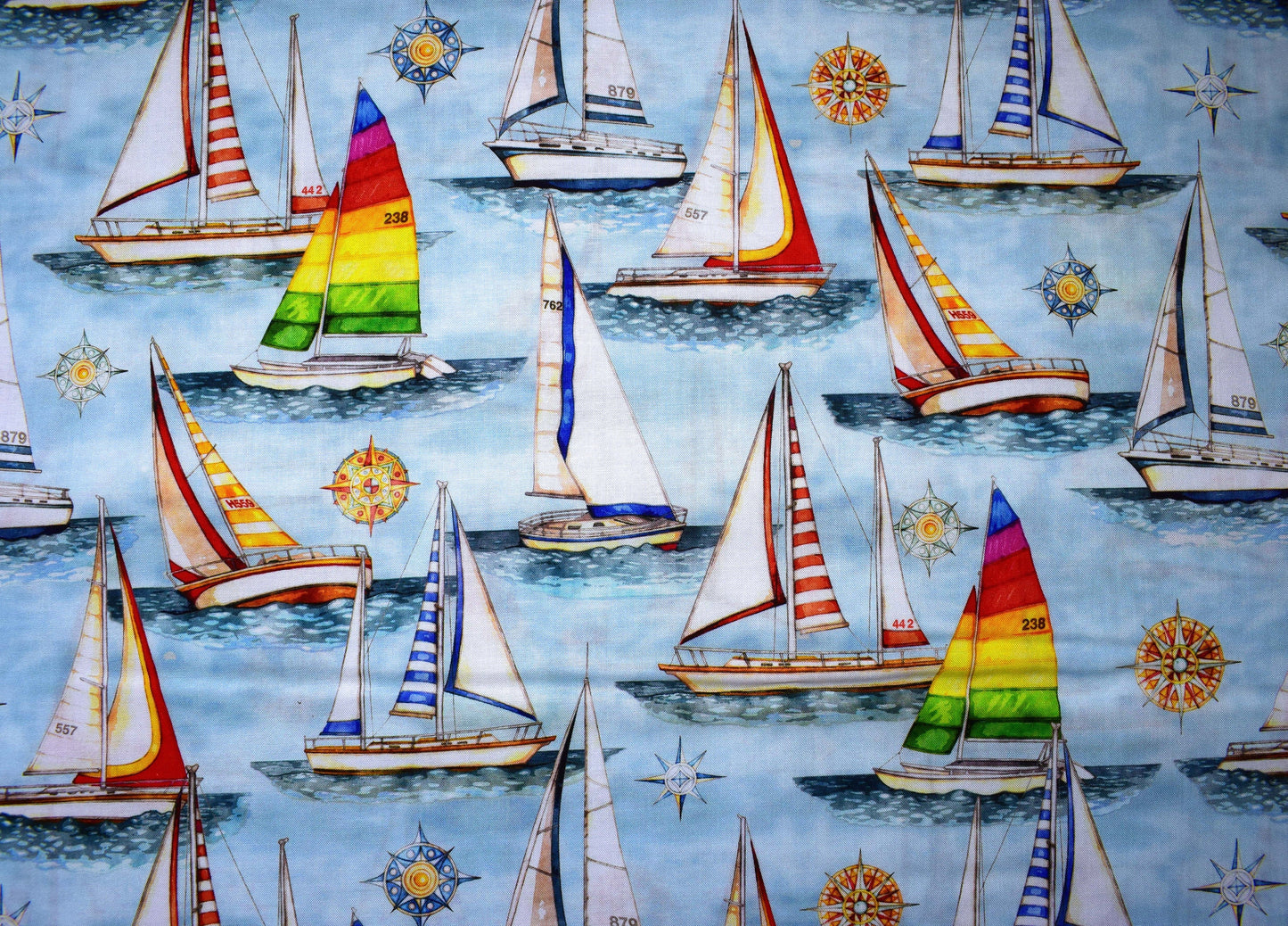 Nautical fabric collection, fabric bundle, Smooth Sailing by Dan Morris The Quilt Sanctuary