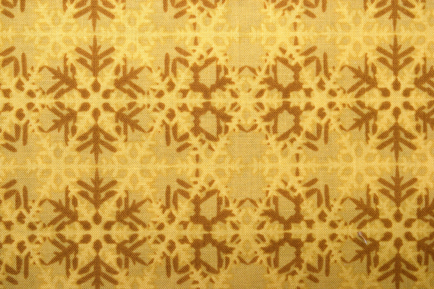Golden lattice fabric, Celestial Winter Fabric , Quilting fabric, Jason Yenter - Price by the Half Metre The Quilt Sanctuary
