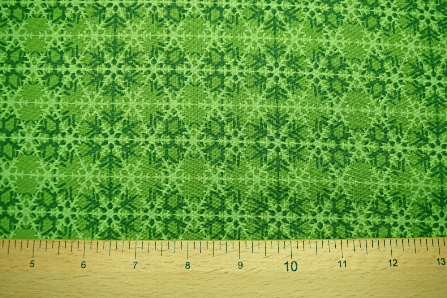 Lime Green lattice fabric, Celestial Winter Fabric , Quilting fabric, Jason Yenter - Price by the Half Metre The Quilt Sanctuary