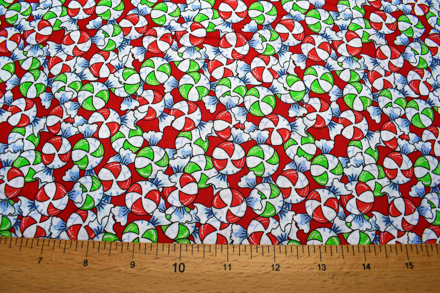 Christmas Candy fabric, Reindeer Antics, Christmas Quilting fabric, price by the half metre The Quilt Sanctuary