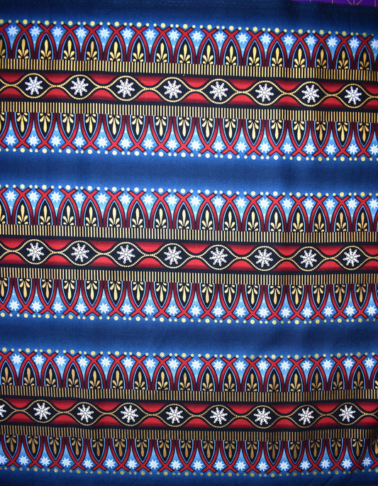 Navy border fabric, Celestial Winter Fabric , Quilting fabric, Jason Yenter - Price by the Half Metre The Quilt Sanctuary