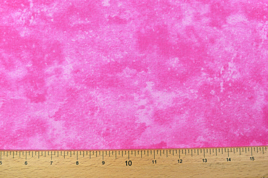 mottled pink fabric, pink marbled fabric, Quilting fabric, cotton fabric, quilt backing fabric, Price by the half Metre The Quilt Sanctuary