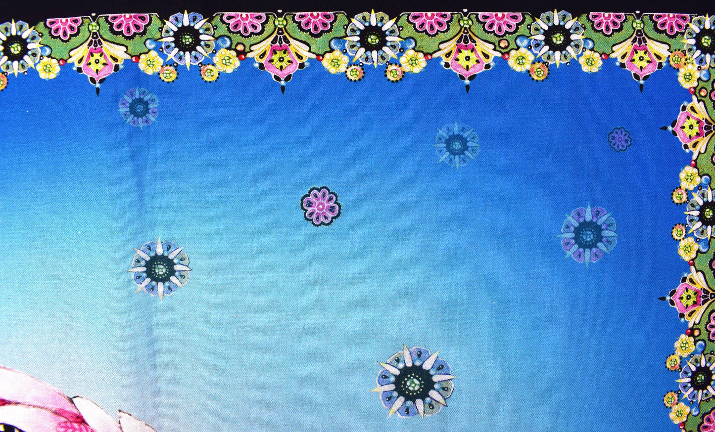 Flamingo fabric panel, Quilting panel, cotton fabric, quilting treasures, quilt panel The Quilt Sanctuary