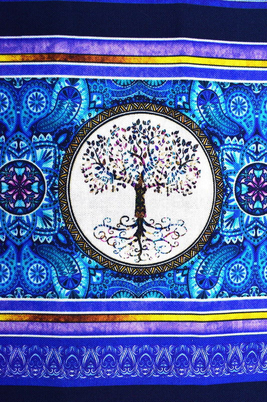 Unicorn Border fabric, Quilting fabric, cotton fabric, quilting treasures, Mystical, Price by the Half Metre The Quilt Sanctuary