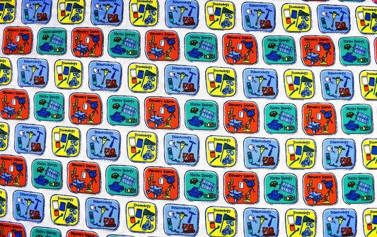 Science Quilting Fabric, Natural History Museum, cotton fabric - Price by the Half Metre The Quilt Sanctuary