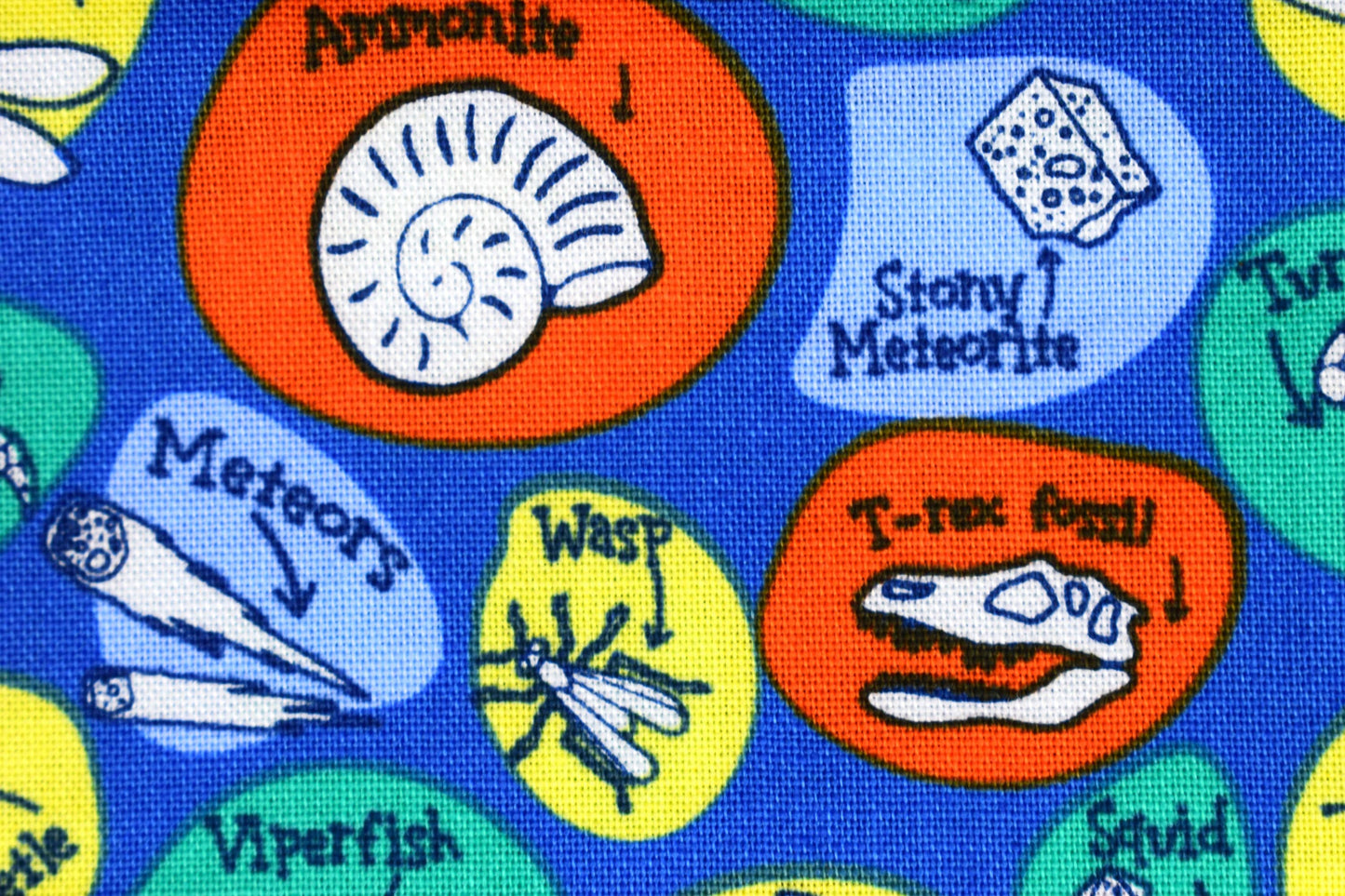 scientific Quilting Fabric, Natural History Museum, cotton fabric - Price by the Half Metre The Quilt Sanctuary